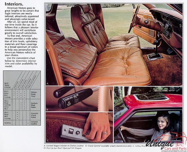 1983 AMC Eagle Brochure Page 4